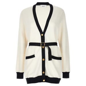 Bally Women's Jacquard Logo Cardigan